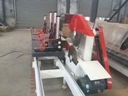 China supply PLC auto double blades circular sawmill with log carriage planks cutting saw