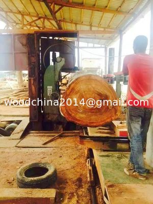 MJ3310 Vertical wood cutting band saw, log sawing sawmill machine with CNC Carriage